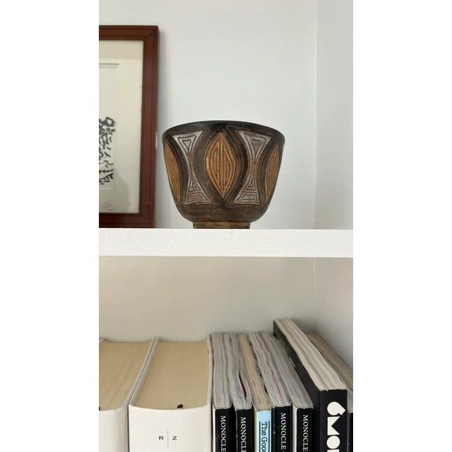 1970s Ceramic Bowl by Alexander Kostanda, 1970s For Sale - Image 5 of 5