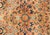 Antique Persian Sarouk Oriental Rug, in Small size, with Intricate Floral Design For Sale - Image 4 of 5