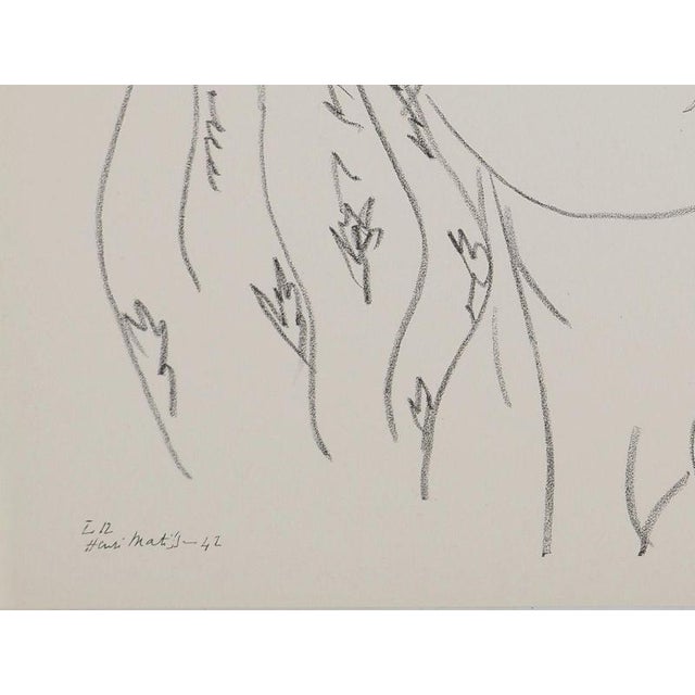 Henri MATISSE (1869-1954)(after) Babushka, 1943 Lithograph after a drawing by the artist (Fabiani workshop) Signed in the...