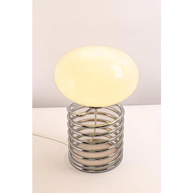 Glass Stunning Design Spiral Table Lamp in the Style of Ingo Maurer, 1970s For Sale - Image 7 of 10