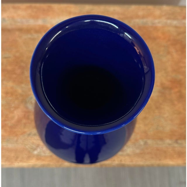 Martino Interiors Pipa Form Glazed Ceramic Vase For Sale - Image 10 of 12