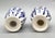 Ceramic Vintage Blue & White Delft-Style Ceramic Salt & Pepper Shakers – Dutch Country / Traditional For Sale - Image 7 of 8