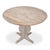 Antiqued Bistro Table with Scrolled Pedestal, 42 Inch For Sale - Image 11 of 12