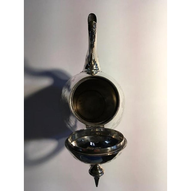 18th Century Sterling Silver Teapot, London, 1780 For Sale - Image 14 of 18