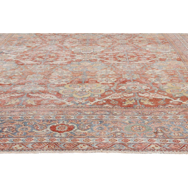 Antique Persian Mahal Rug, 08'00 X 12'07 For Sale - Image 4 of 10