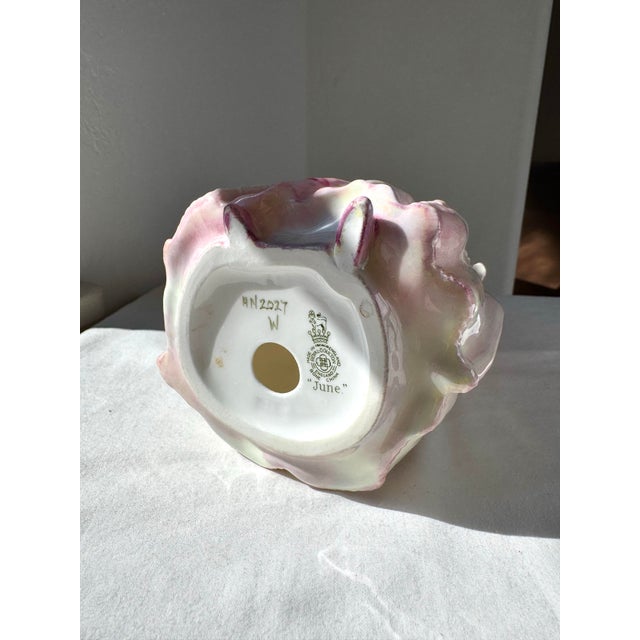 Mid 20th Century Royal Doulton Figurine ~ “June” ~ Hn 2027 For Sale - Image 10 of 10
