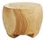 Acacia Drum Coffee Side Table For Sale
