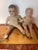 Two Antique Dolls Toys Composite With Tag Body For Sale - Image 4 of 7