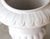 French style utensil urn with vintage inspired egg and dart pattern rim. Mouth opening 4". Utensils not included. WE...