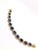Bochic “Capri” Vintage Natural Tanzanite & Diamond Bracelet Set In 18K & Silver Natural Tanzanite - 24 Carats Natural...