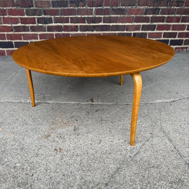 Bruno Mathsson Swedish Early Bruno Mathsson Large Annika Coffee Table For Sale - Image 4 of 12