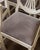 Late 20th Century Set of Six Swedish Gustavian-Style Painted Dining Chairs, 20th Century For Sale - Image 5 of 13