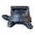 Hollywood Regency Pottery Turtle Indoor Plant Stand For Sale