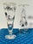 Mid-Century Modern 1950s Libbey “Curio” Pilsner Glasses- A Pair For Sale - Image 3 of 12