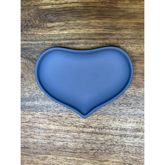 Vintage Wedgwood Jasperware Heart-Shaped Trinket Box For Sale - Image 10 of 12