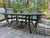Metal Brown Jordan Outdoor Table With Eight Chairs For Sale - Image 7 of 8