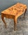 Chocolate Vintage Italian Olive Burl Wood Writing Desk For Sale - Image 8 of 12