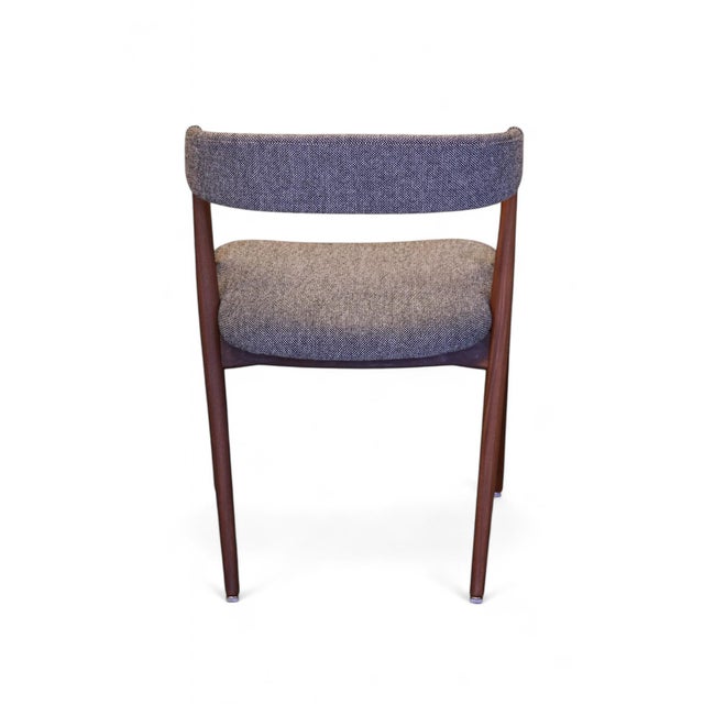 1970s Teak Armchair in Hallingdal 65 Upholstery by Thomas Harlev for Farstrup Møbler, Denmark, 1960s, Set of 2 For Sale - Image 5 of 18