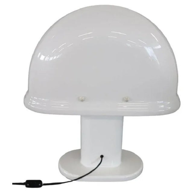 White Table Lamp by Rodolfo Bonetto for Iguzzini, 1970s For Sale - Image 11 of 11