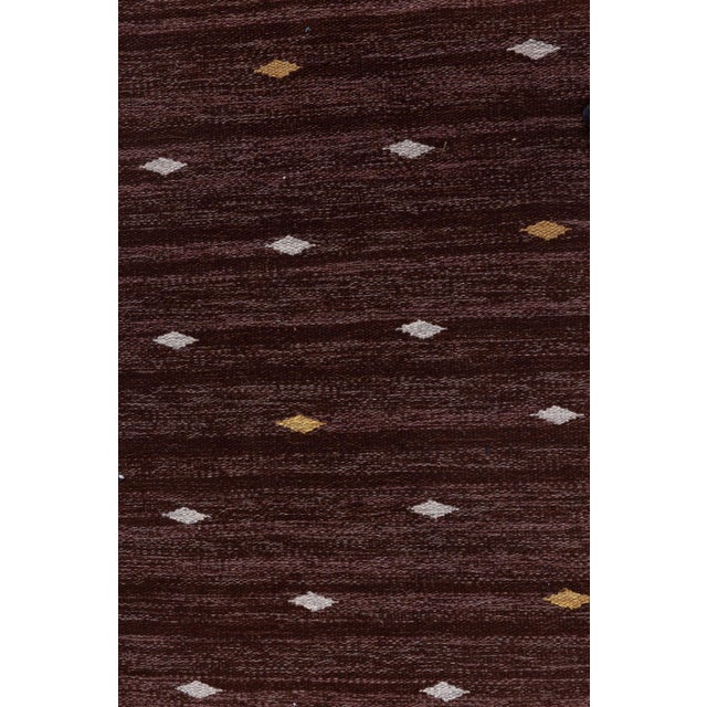 Vintage Swedish Flat-Weave Rug by Solveig Westerberg, at Doris Leslie Blau For Sale - Image 4 of 9