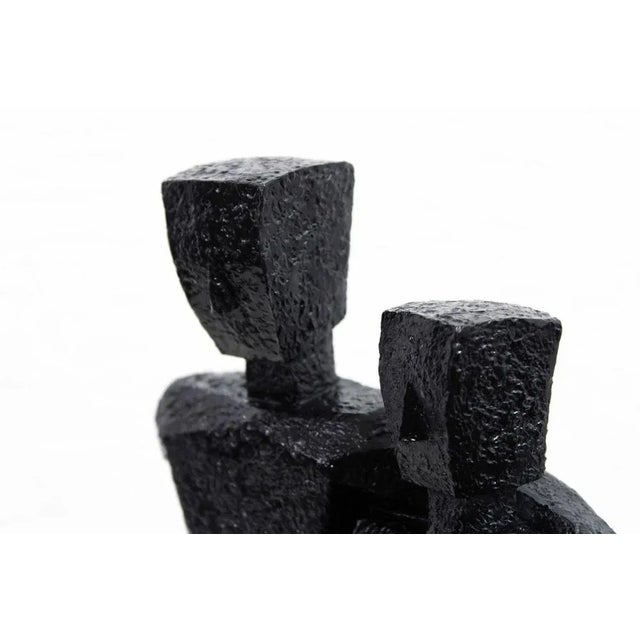 Modernist Couple Figurine in Resin, 2000s For Sale - Image 11 of 13