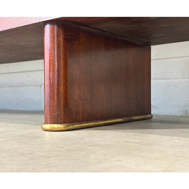 Vintage Walnut Sideboard in the style of Paolo Buffa, 1950s For Sale - Image 17 of 18