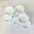 1970s 1970s Vintage Americana Arts & Crafts Indiana Glass Grape Milk Glass Champagne Coupes/Sherbet Cups - Set of 8 For Sale - Image 5 of 14