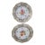 Schumann Germany Chateau Dresden Flowers Reticulated Porcelain Plates - A Pair For Sale