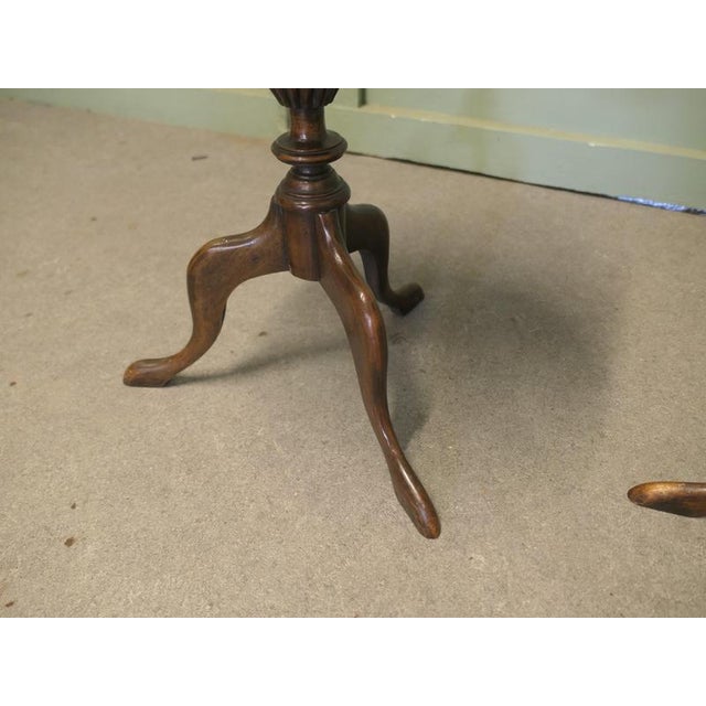Tripod Wine Tables with Decorative Inlays, 1900, Set of 2 For Sale - Image 4 of 7