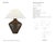 Kelly Wearstler by Visual Comfort Signature Rohs Extra Large Table Lamp in Stained Black Metallic with Linen Shade...