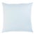 Schumacher Lange Glazed Linen 18" Pillow In Ciel For Sale