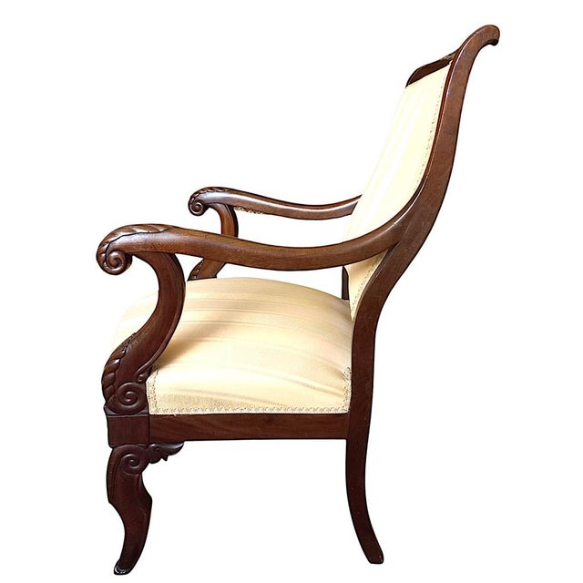 Restoration Armchairs, 1830s, Set of 2 For Sale - Image 9 of 18