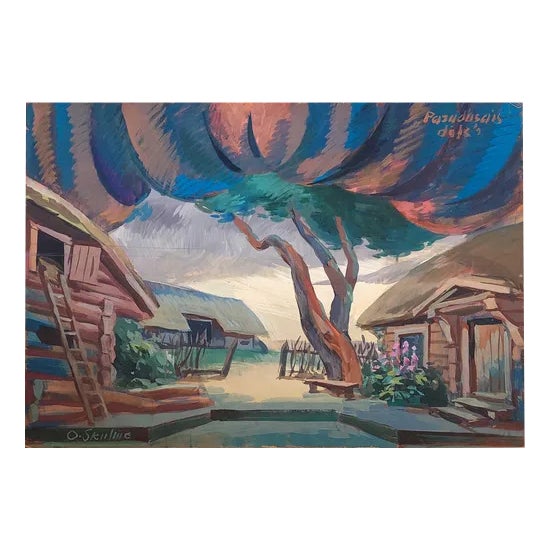 The Lost Son, Oil on Board, 20th Century For Sale