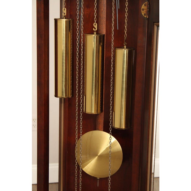 1970s 1970s Ridgeway Georgian Style Grandfather Clock For Sale - Image 5 of 12