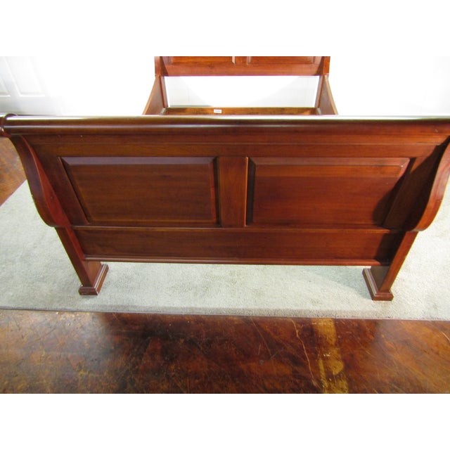 Lexington Furniture Lexington Bob Timberlake Solid Cherry Queen Size Sleigh Bed For Sale - Image 4 of 9