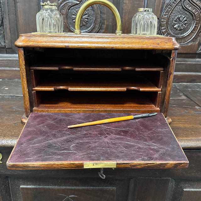 Antique English Stationery Box For Sale - Image 10 of 10