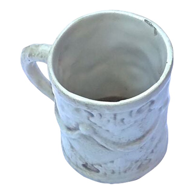 Antique Mythological Face Creamer For Sale
