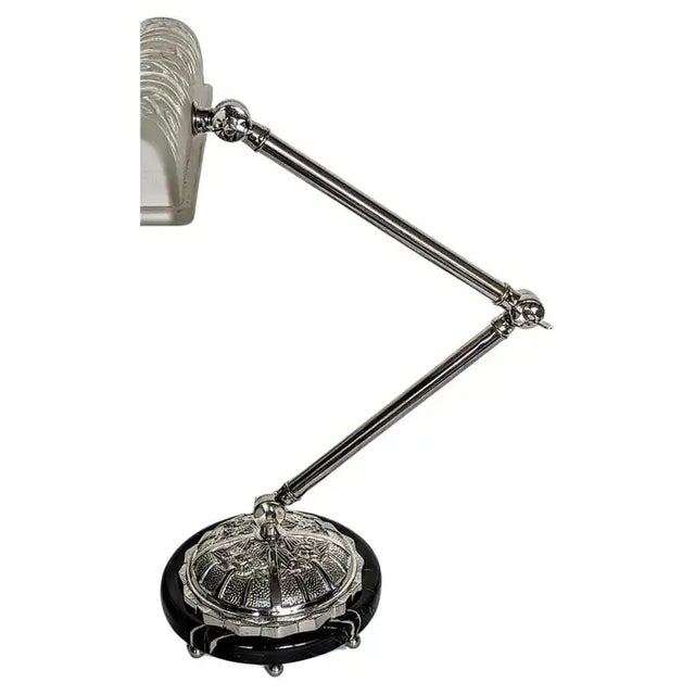 1930s French Art Deco Desk Lamp by Schneider For Sale In New York - Image 6 of 8