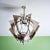 Mid-Century Modern Mid-Century Modern Smoked Acrylic Glass and Chromed Hanging Lamp, 1980s For Sale - Image 3 of 11
