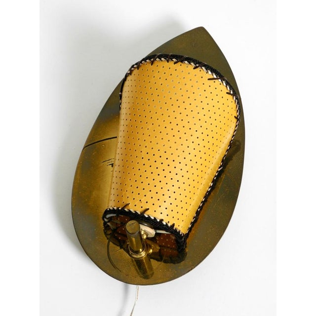 Mid-Century Modern Brass Wall Lamps, 1950s, Set of 2 For Sale - Image 9 of 18