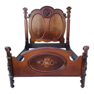 Antique Carved Bed