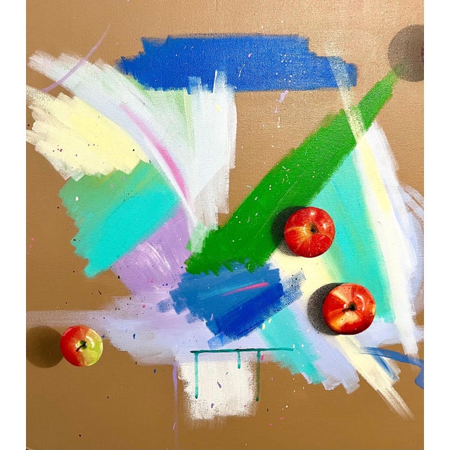 Pat Rosenstein, Large Trompe L'oeil Hyperrealism Painting Abstract Surrealist Photo Realist Art, 1987 For Sale - Image 12 of 13