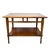 Vintage Lane Acclaim Two-Tier End Table by Andre Bus | Walnut & Oak Dovetail Inlay For Sale - Image 16 of 18