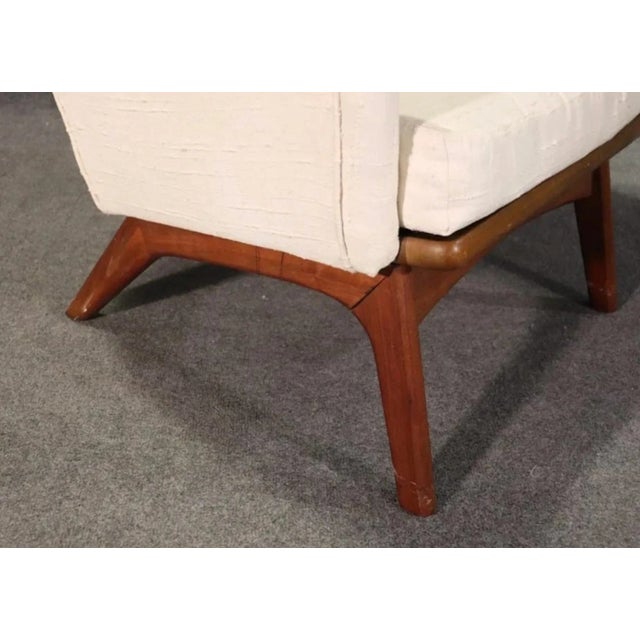 White Mid 20th Century Adrian Pearsall 1611-C Wingback Chair For Sale - Image 8 of 12