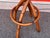 Mid-Century Swivel "Spiral" Leg Rattan & Brass Barstools- Set of 2 For Sale - Image 13 of 14