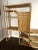 Milo Baughman Style Woven Rattan Etagere / Desk For Sale In New York - Image 6 of 8