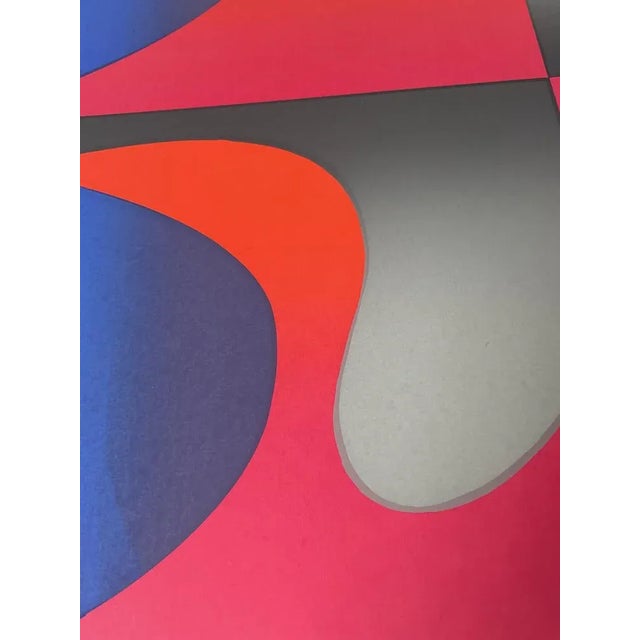 Screenprint, Op Art, 1960s For Sale - Image 4 of 8