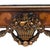 Early 20th Century Early 20th Century Empire Mfg. Co. Victorian Revival Marquetry Console Table With Marquetry & Black/Gold Marble Top For Sale - Image 5 of 8