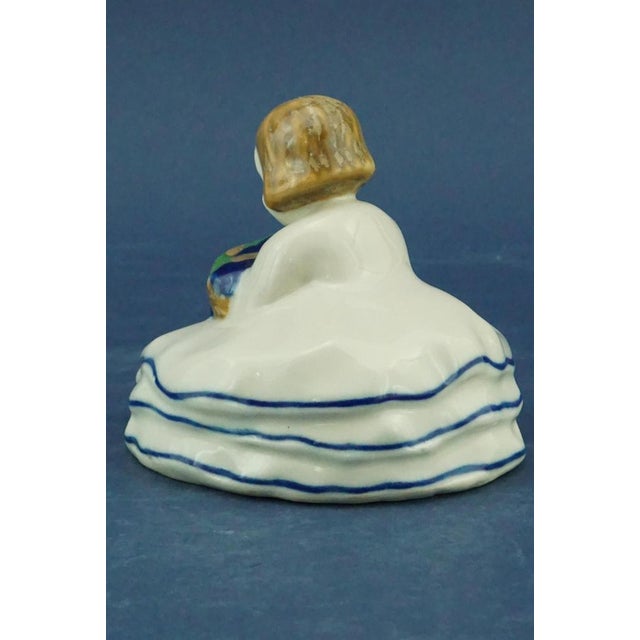 20th Century Art Deco Ceramic Sculpture depicting a Little Girl by Michael Powolny for the Wiener Keramik Manufacture, 1912, Austria For Sale - Image 4 of 18