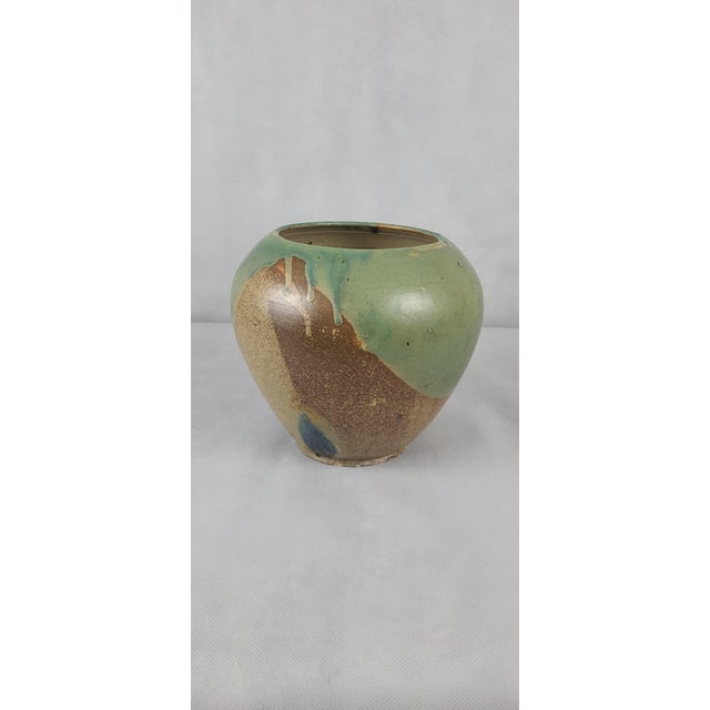 Stoneware Vase by Lucien Arnaud Puisaye, 1920s For Sale - Image 9 of 11